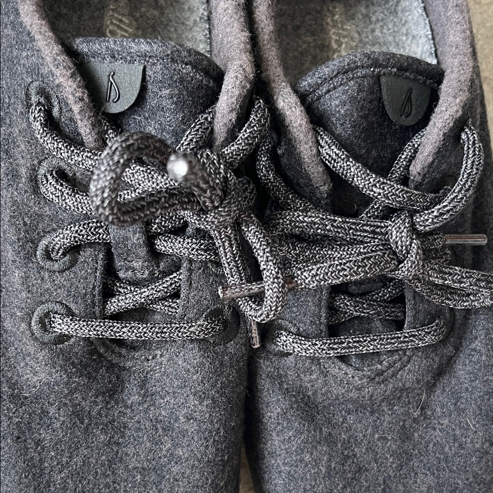 Allbirds Wool Runners - Navy and Charcoal - Picture 5 of 10